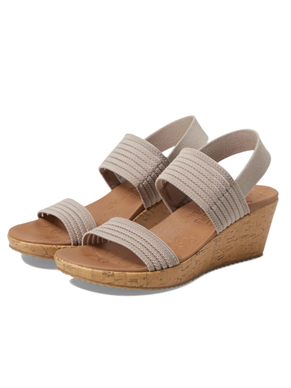 Skechers Beverlee - Sheer Luck Vegan Sandals Size 7.5 NWT